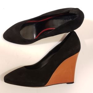 Celine shoes are heel sz 9 suede